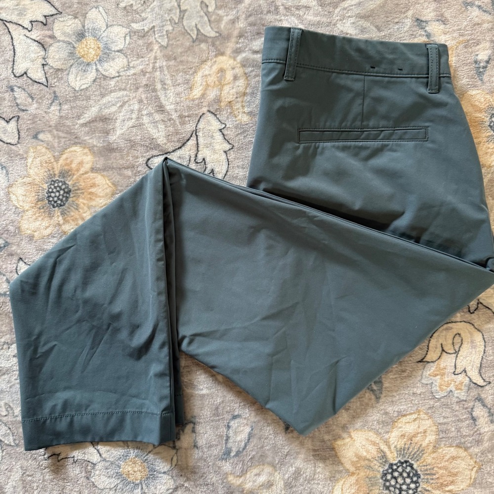 J.Crew Flex Slim Pants Mens 32x30 Gray/blue Tech Performance Chino Golf Khaki